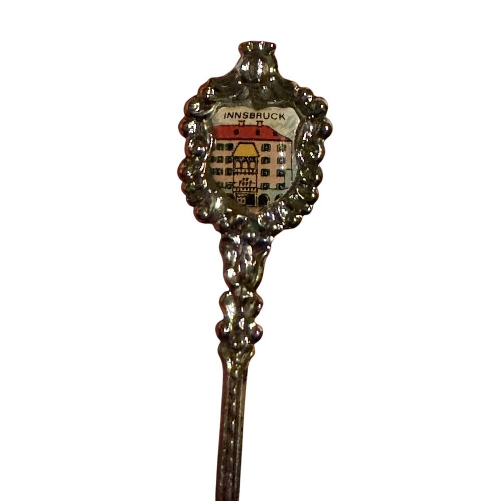 Innsbruck VTG Souvenir Spoon Austria‎ Tourist German Nordkette Tyrol Europe